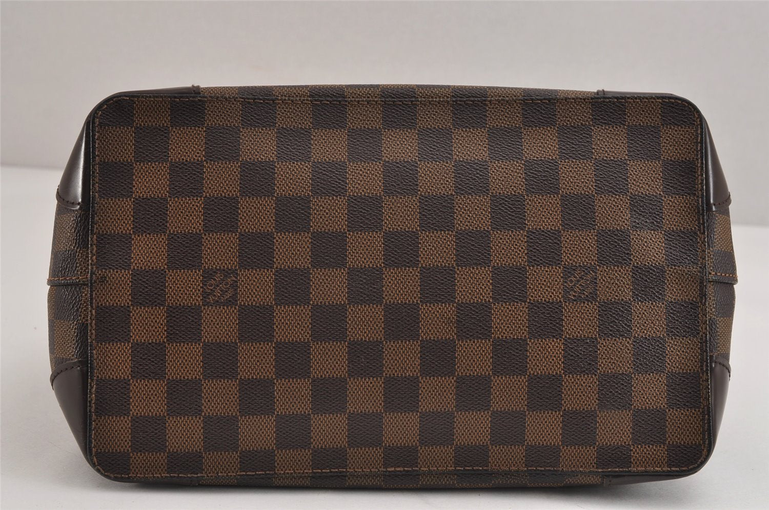 Authentic Louis Vuitton Damier Hampstead PM Shoulder Tote Bag N51205 LV 4164J