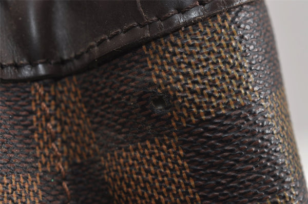 Authentic Louis Vuitton Damier Hampstead PM Shoulder Tote Bag N51205 LV 4164J