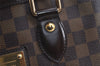 Authentic Louis Vuitton Damier Hampstead PM Shoulder Tote Bag N51205 LV 4164J