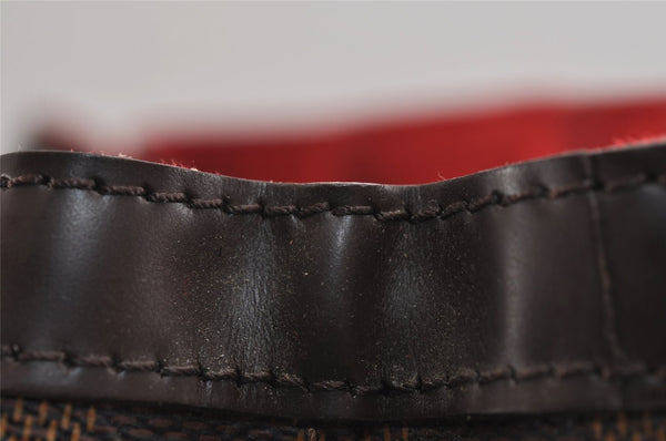 Authentic Louis Vuitton Damier Hampstead PM Shoulder Tote Bag N51205 LV 4164J