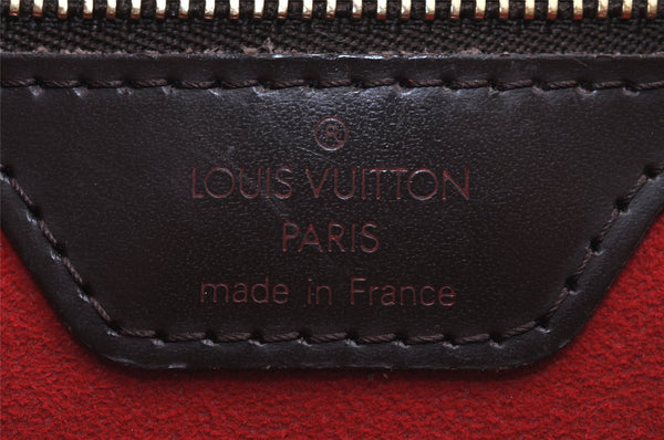 Authentic Louis Vuitton Damier Hampstead PM Shoulder Tote Bag N51205 LV 4164J