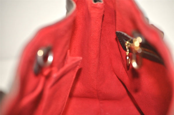 Authentic Louis Vuitton Damier Hampstead PM Shoulder Tote Bag N51205 LV 4164J