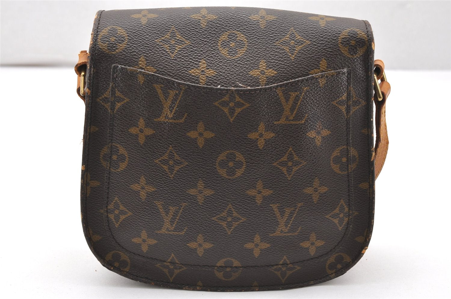 Authentic Louis Vuitton Monogram Saint Cloud MM M51243 Shoulder Cross Bag 4164K