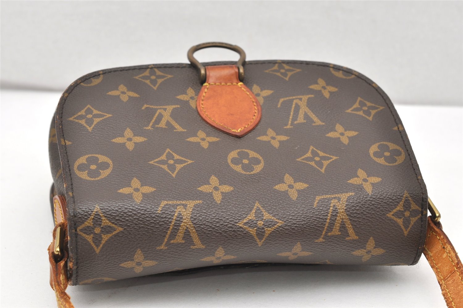 Authentic Louis Vuitton Monogram Saint Cloud MM M51243 Shoulder Cross Bag 4164K