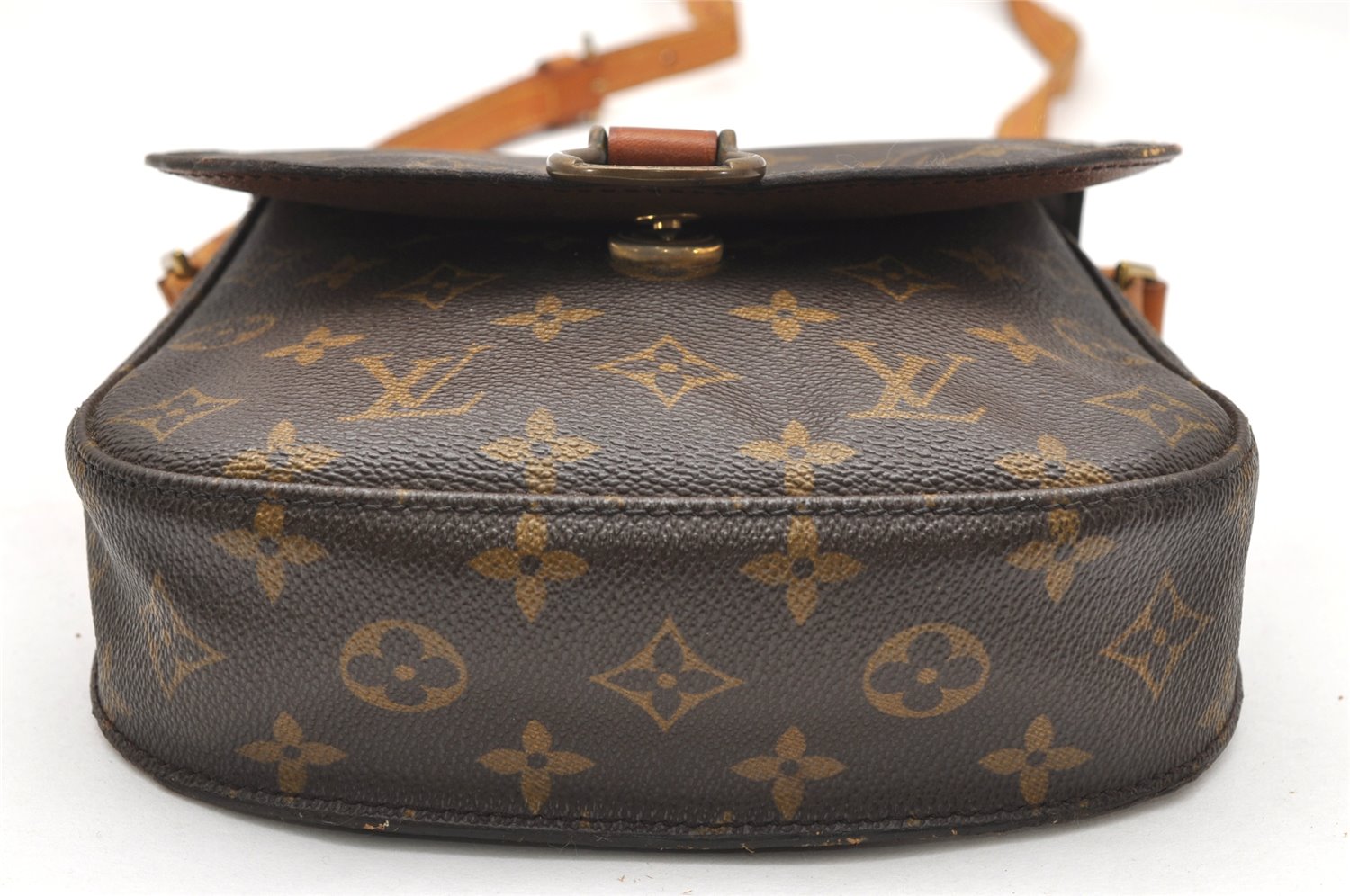 Authentic Louis Vuitton Monogram Saint Cloud MM M51243 Shoulder Cross Bag 4164K