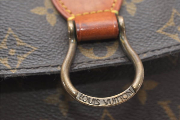 Authentic Louis Vuitton Monogram Saint Cloud MM M51243 Shoulder Cross Bag 4164K
