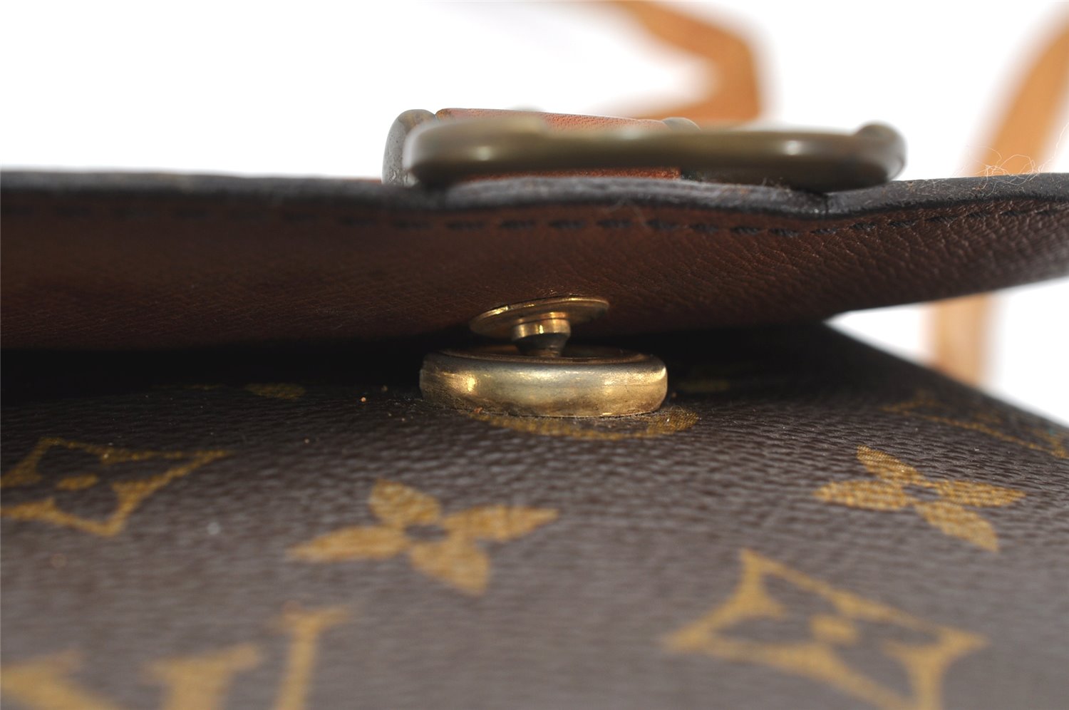 Authentic Louis Vuitton Monogram Saint Cloud MM M51243 Shoulder Cross Bag 4164K