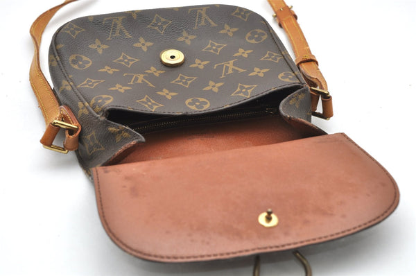 Authentic Louis Vuitton Monogram Saint Cloud MM M51243 Shoulder Cross Bag 4164K
