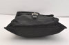 Authentic PRADA Vela Nylon Tessuto Leather Shoulder Cross Bag BT0573 Black 4165J
