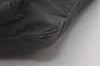 Authentic PRADA Vela Nylon Tessuto Leather Shoulder Cross Bag BT0573 Black 4165J