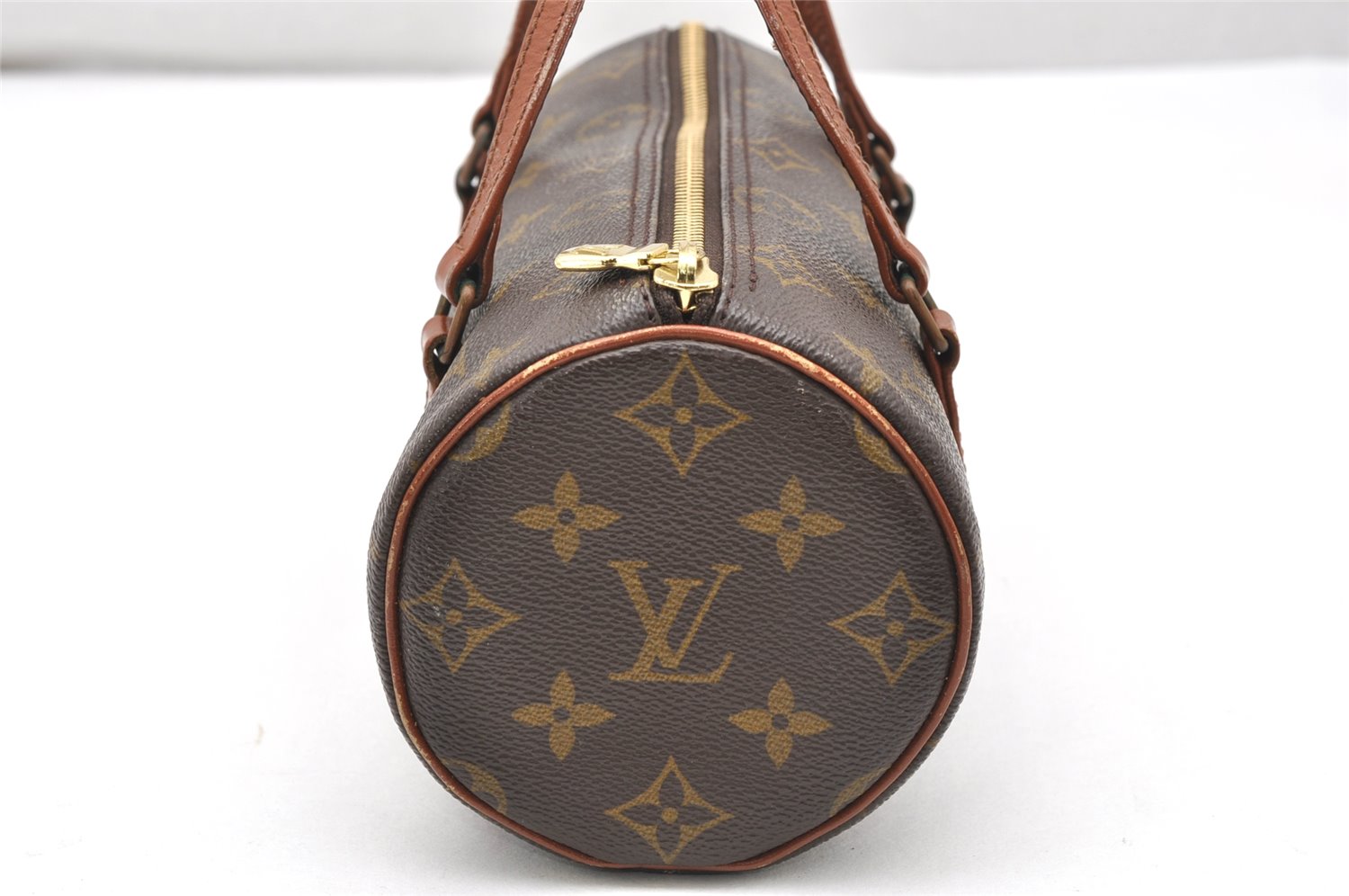 Authentic Louis Vuitton Monogram Papillon 22 Hand Bag Old Model LV 4165K