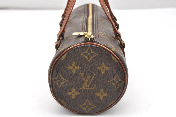 Authentic Louis Vuitton Monogram Papillon 22 Hand Bag Old Model LV 4165K