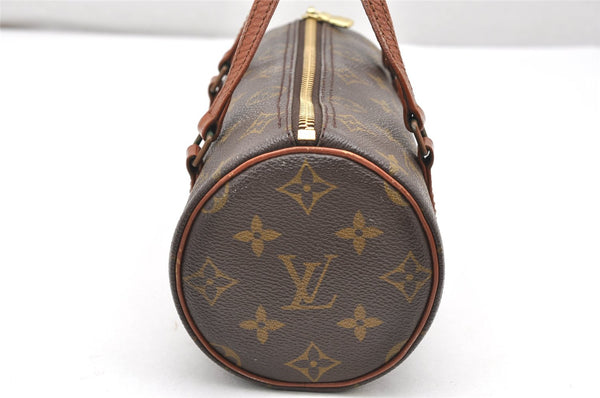 Authentic Louis Vuitton Monogram Papillon 22 Hand Bag Old Model LV 4165K