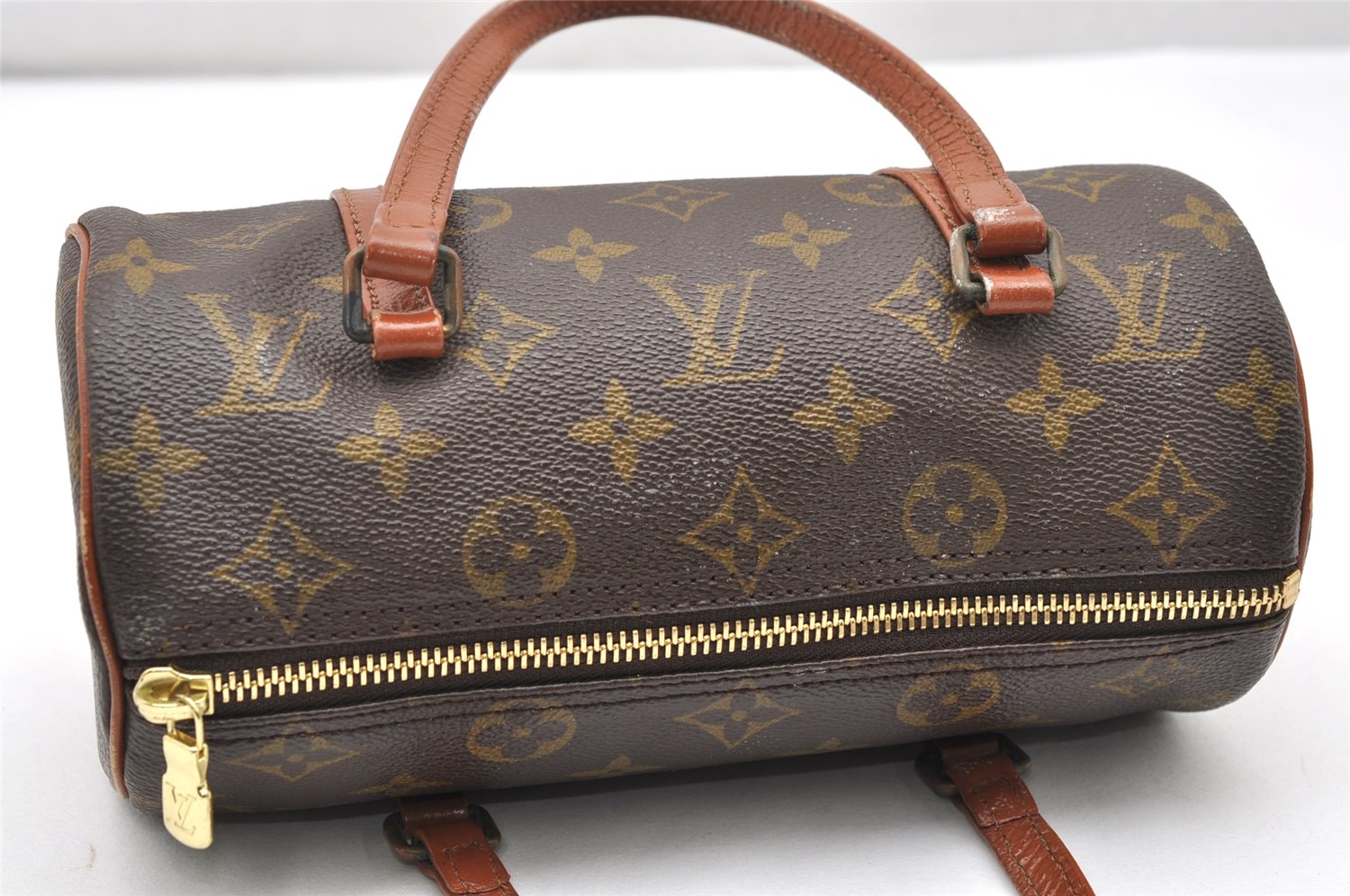 Authentic Louis Vuitton Monogram Papillon 22 Hand Bag Old Model LV 4165K