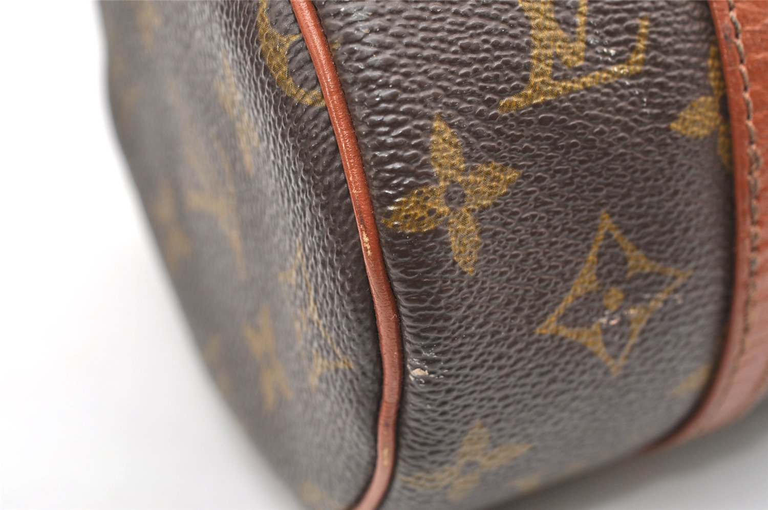 Authentic Louis Vuitton Monogram Papillon 22 Hand Bag Old Model LV 4165K