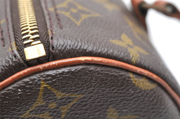 Authentic Louis Vuitton Monogram Papillon 22 Hand Bag Old Model LV 4165K