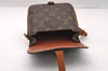 Authentic Louis Vuitton Monogram Cartouchiere PM M51254 Shoulder Bag Junk 4166I