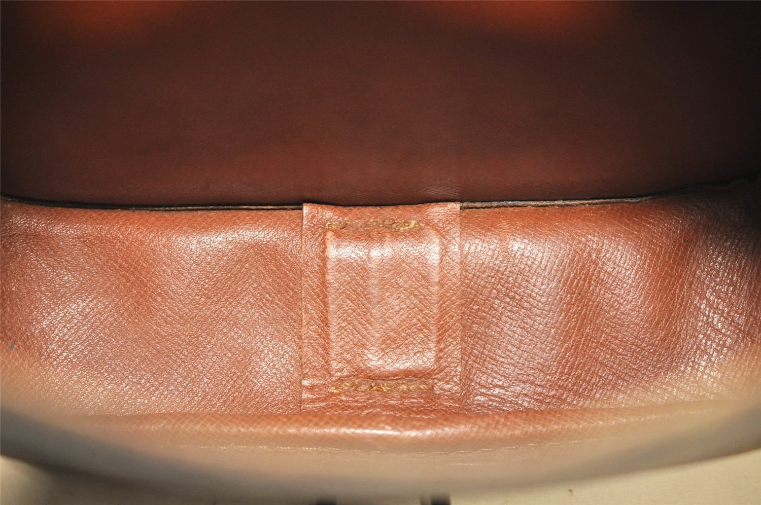 Authentic Louis Vuitton Monogram Cartouchiere PM M51254 Shoulder Bag Junk 4166I