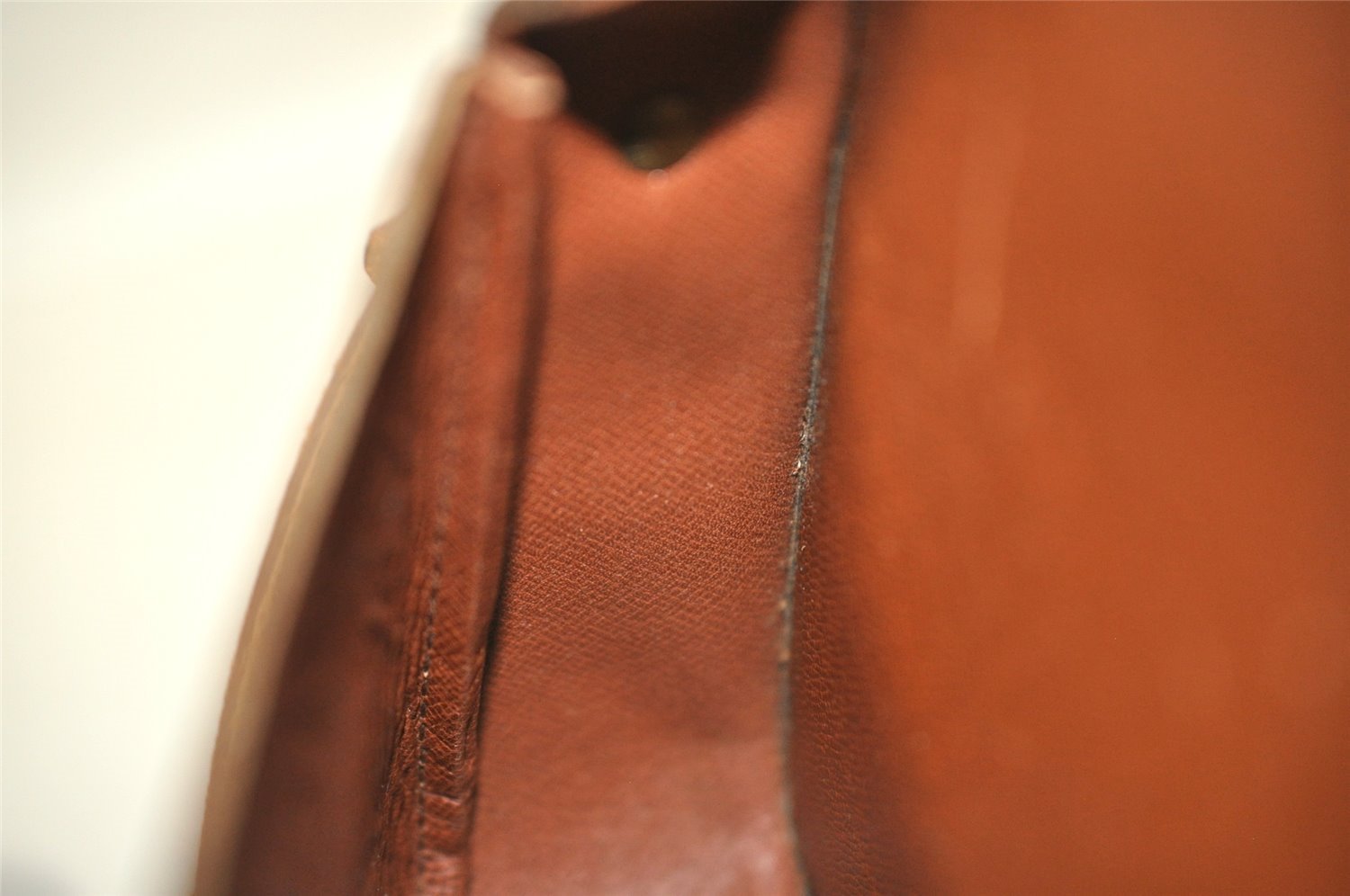 Authentic Louis Vuitton Monogram Cartouchiere PM M51254 Shoulder Bag Junk 4166I