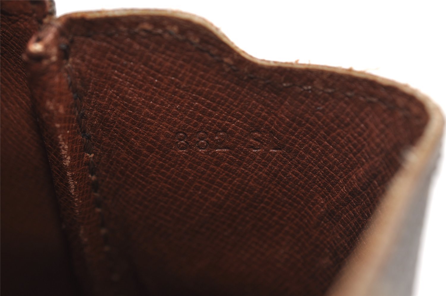 Authentic Louis Vuitton Monogram Cartouchiere PM M51254 Shoulder Bag Junk 4166I