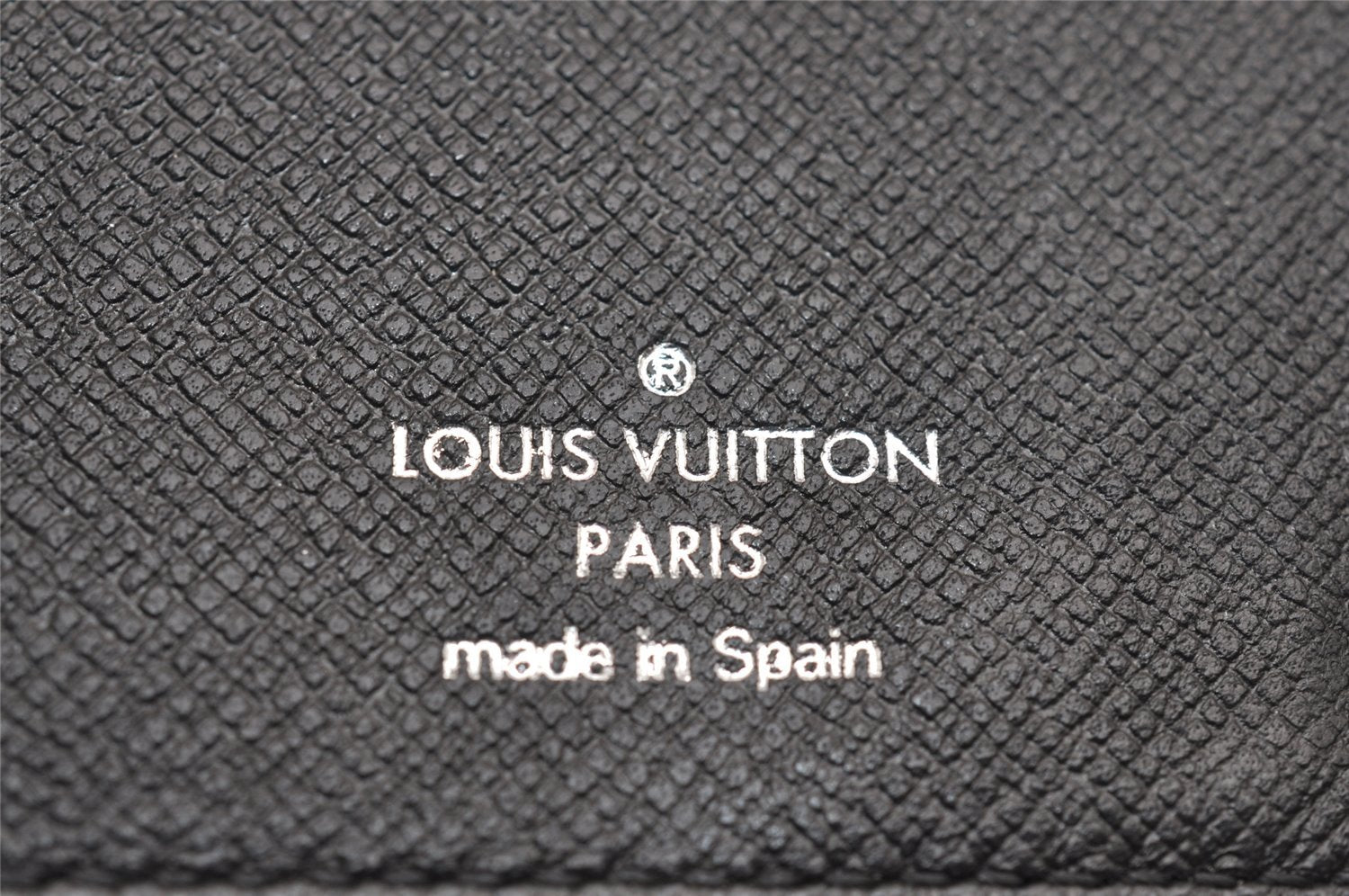 Authentic Louis Vuitton Damier Graphite Zippy Wallet Vertical N63095 LV 4166J