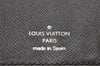 Authentic Louis Vuitton Damier Graphite Zippy Wallet Vertical N63095 LV 4166J