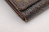 Auth Louis Vuitton Monogram Porte Monnaie Billets Tresor Wallet M61730 LV 4167J