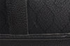 Authentic Christian Dior Honeycomb Shoulder Cross Bag PVC Leather Black 4167K