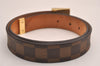 Authentic Louis Vuitton Damier Ceinture Carre Belt 75cm 29.5" M6803 LV 4168J