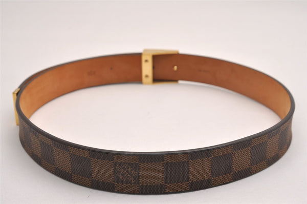 Authentic Louis Vuitton Damier Ceinture Carre Belt 75cm 29.5" M6803 LV 4168J