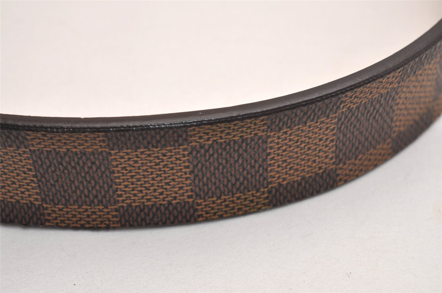 Authentic Louis Vuitton Damier Ceinture Carre Belt 75cm 29.5