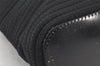Authentic GUCCI Bamboo 2Way Shoulder Tote Bag Nylon Leather Black 4168K