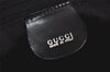 Authentic GUCCI Bamboo 2Way Shoulder Tote Bag Nylon Leather Black 4168K