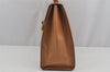Authentic GUCCI Vintage 2Way Shoulder Hand Bag Purse Leather Beige 4169J