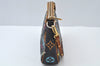 Auth Louis Vuitton Monogram Multicolor Pochette Accessoires Pouch Black 4170H