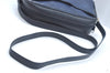Authentic GUCCI Sherry Line Micro GG Shoulder Bag GG PVC Leather Navy Junk 4170I