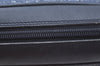 Authentic GUCCI Sherry Line Micro GG Shoulder Bag GG PVC Leather Navy Junk 4170I