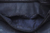 Authentic GUCCI Sherry Line Micro GG Shoulder Bag GG PVC Leather Navy Junk 4170I