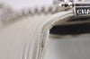 Authentic CHANEL BOY CHANEL Calf Skin Matelasse CC Shoulder Bag White 4170J