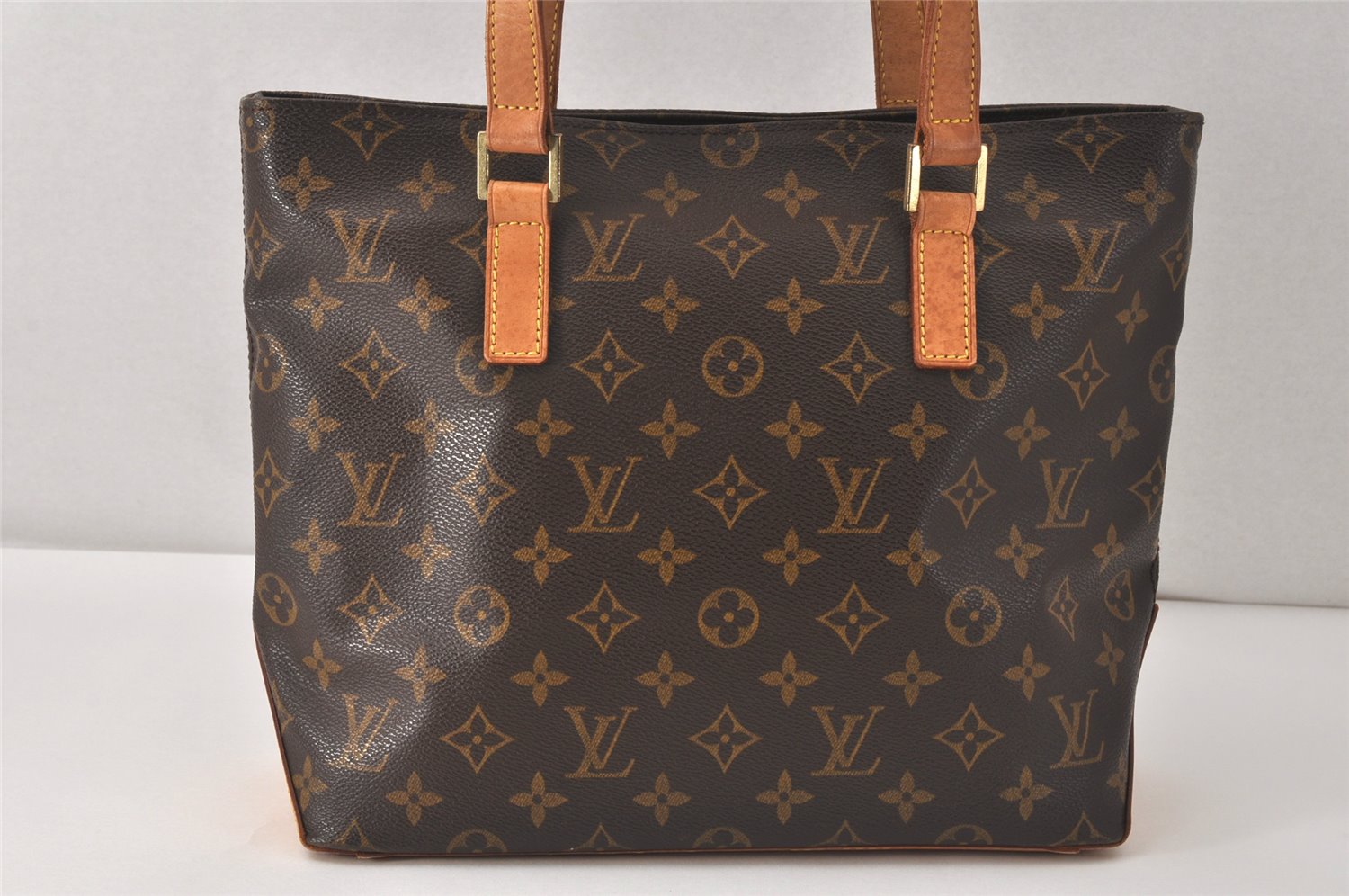 Authentic Louis Vuitton Monogram Cabas Piano Shoulder Tote Bag M51148 LV 4170K