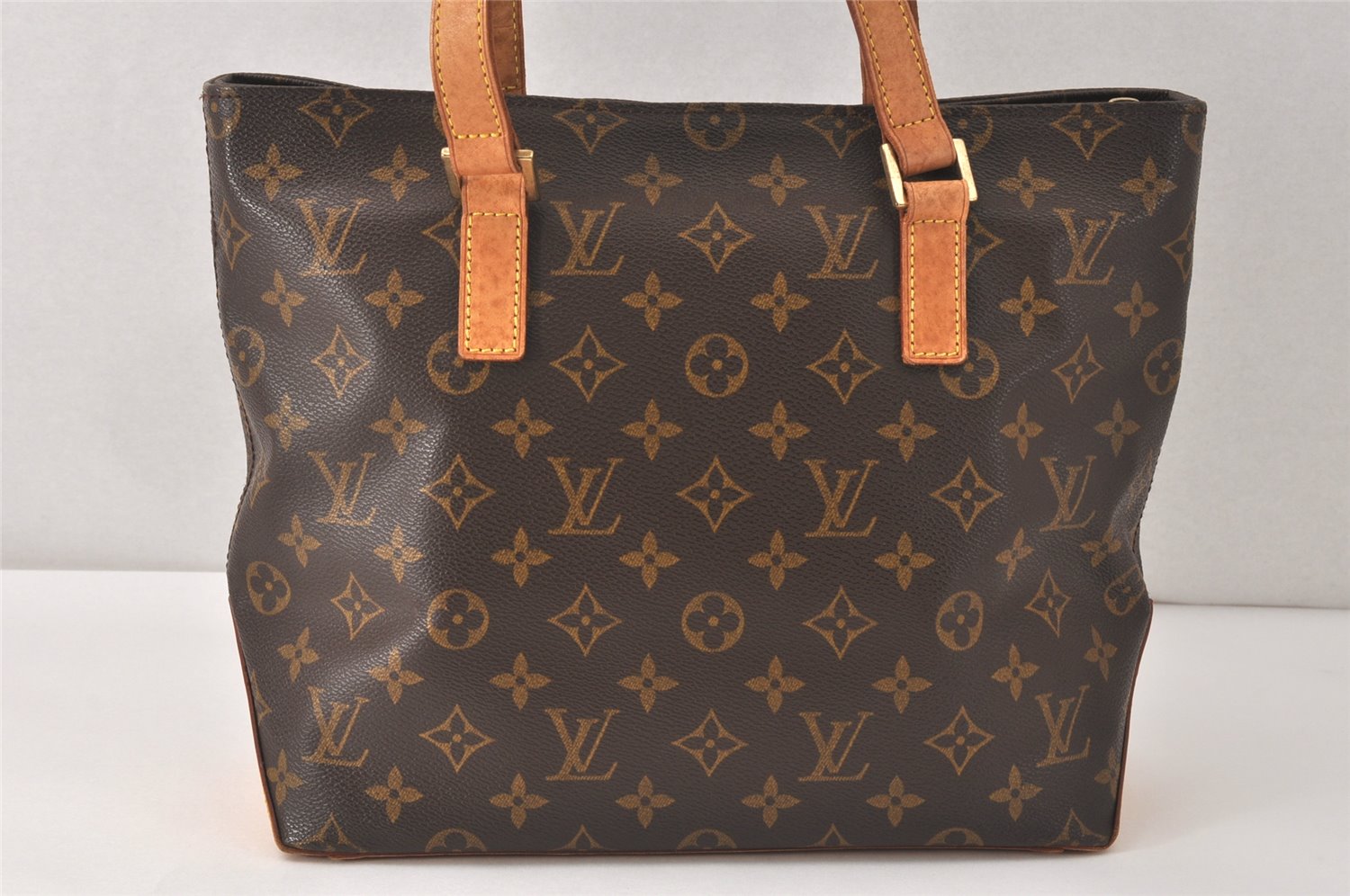Authentic Louis Vuitton Monogram Cabas Piano Shoulder Tote Bag M51148 LV 4170K