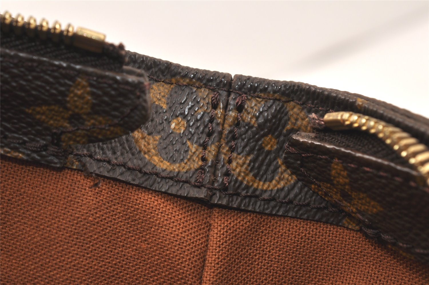 Authentic Louis Vuitton Monogram Cabas Piano Shoulder Tote Bag M51148 LV 4170K