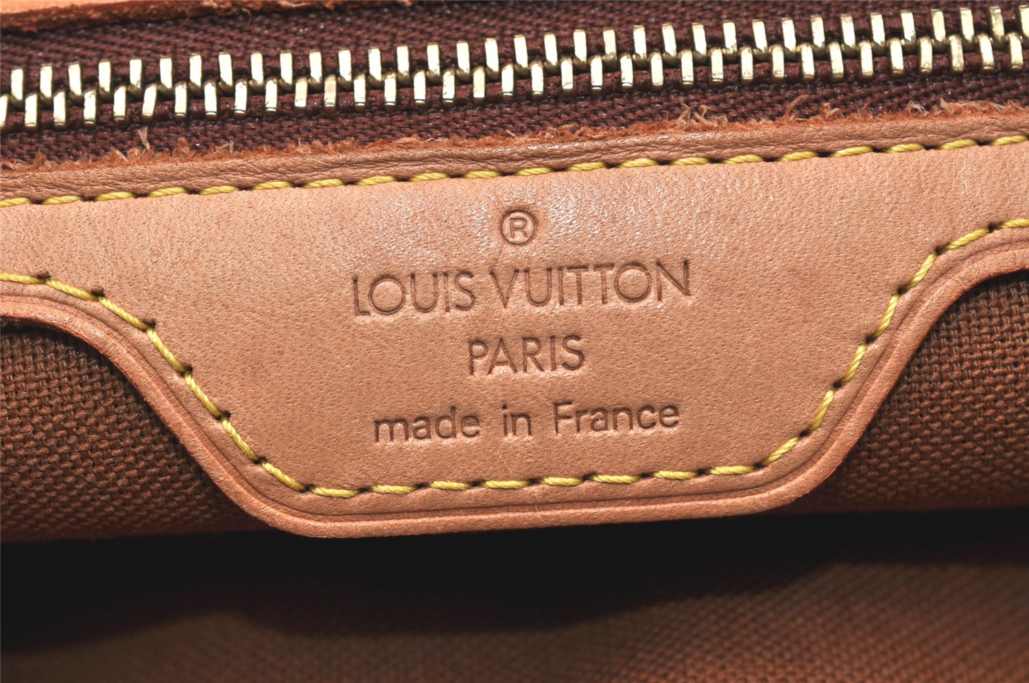 Authentic Louis Vuitton Monogram Cabas Piano Shoulder Tote Bag M51148 LV 4170K