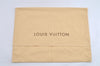 Authentic Louis Vuitton Dust Bag 10 Set Cotton Beige 24.4x21.3x0.4 LV 4171J