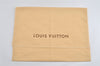 Authentic Louis Vuitton Dust Bag 10 Set Cotton Beige 24.4x21.3x0.4 LV 4171J