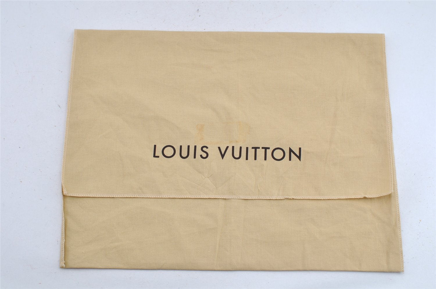 Authentic Louis Vuitton Dust Bag 10 Set Cotton Beige 24.4x21.3x0.4 LV 4171J