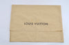 Authentic Louis Vuitton Dust Bag 10 Set Cotton Beige 24.4x21.3x0.4 LV 4171J
