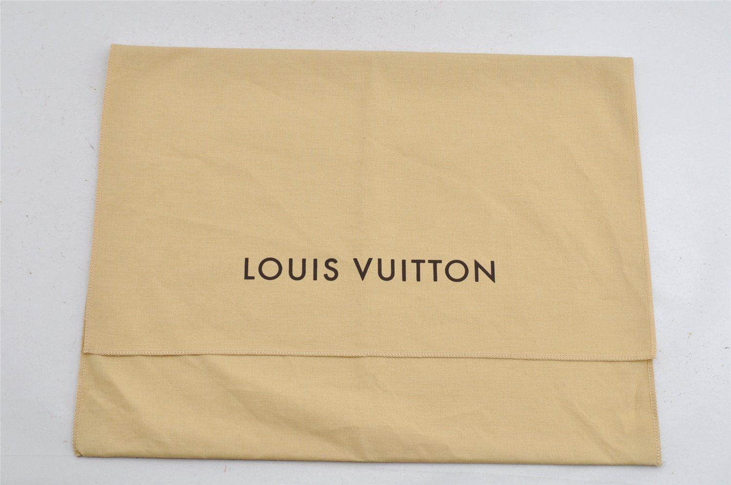 Authentic Louis Vuitton Dust Bag 10 Set Cotton Beige 24.4x21.3x0.4 LV 4171J