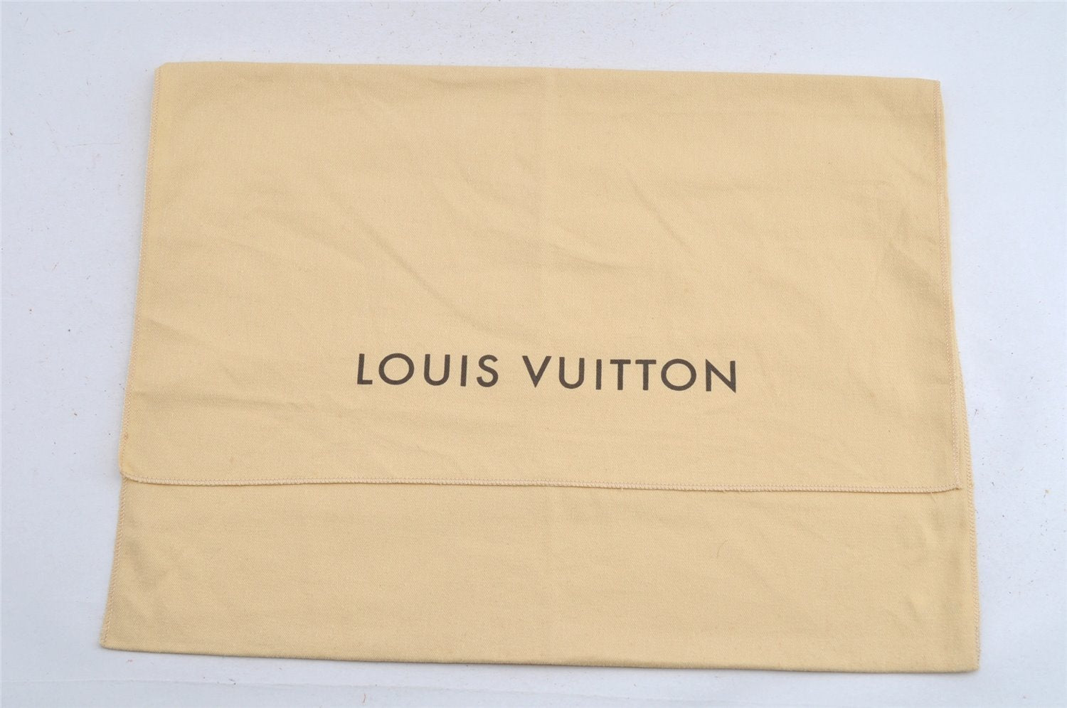 Authentic Louis Vuitton Dust Bag 10 Set Cotton Beige 24.4x21.3x0.4 LV 4171J