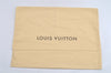 Authentic Louis Vuitton Dust Bag 10 Set Cotton Beige 24.4x21.3x0.4 LV 4171J